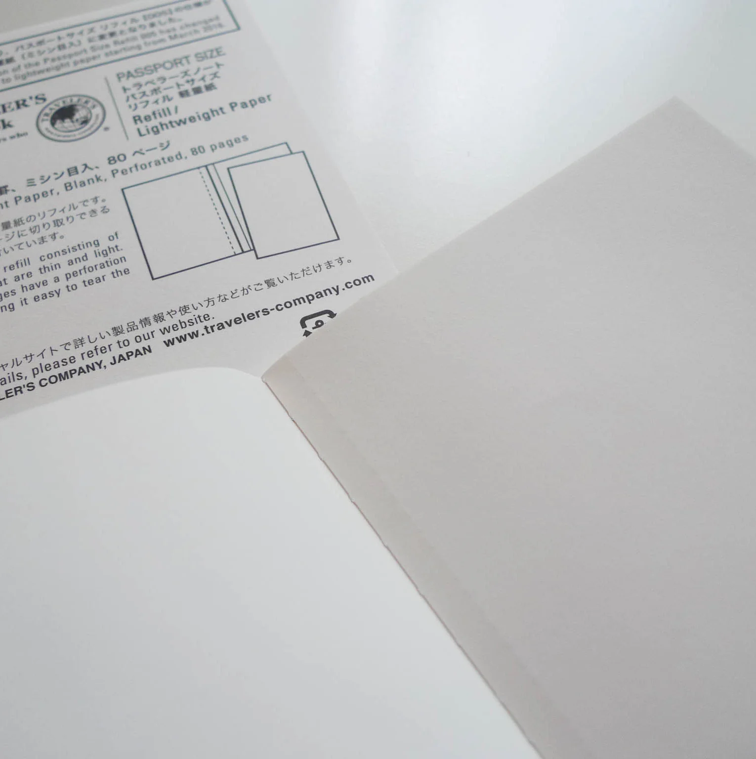 005 Refill Lightweight Paper Notebook (Passport Size) - Image 5