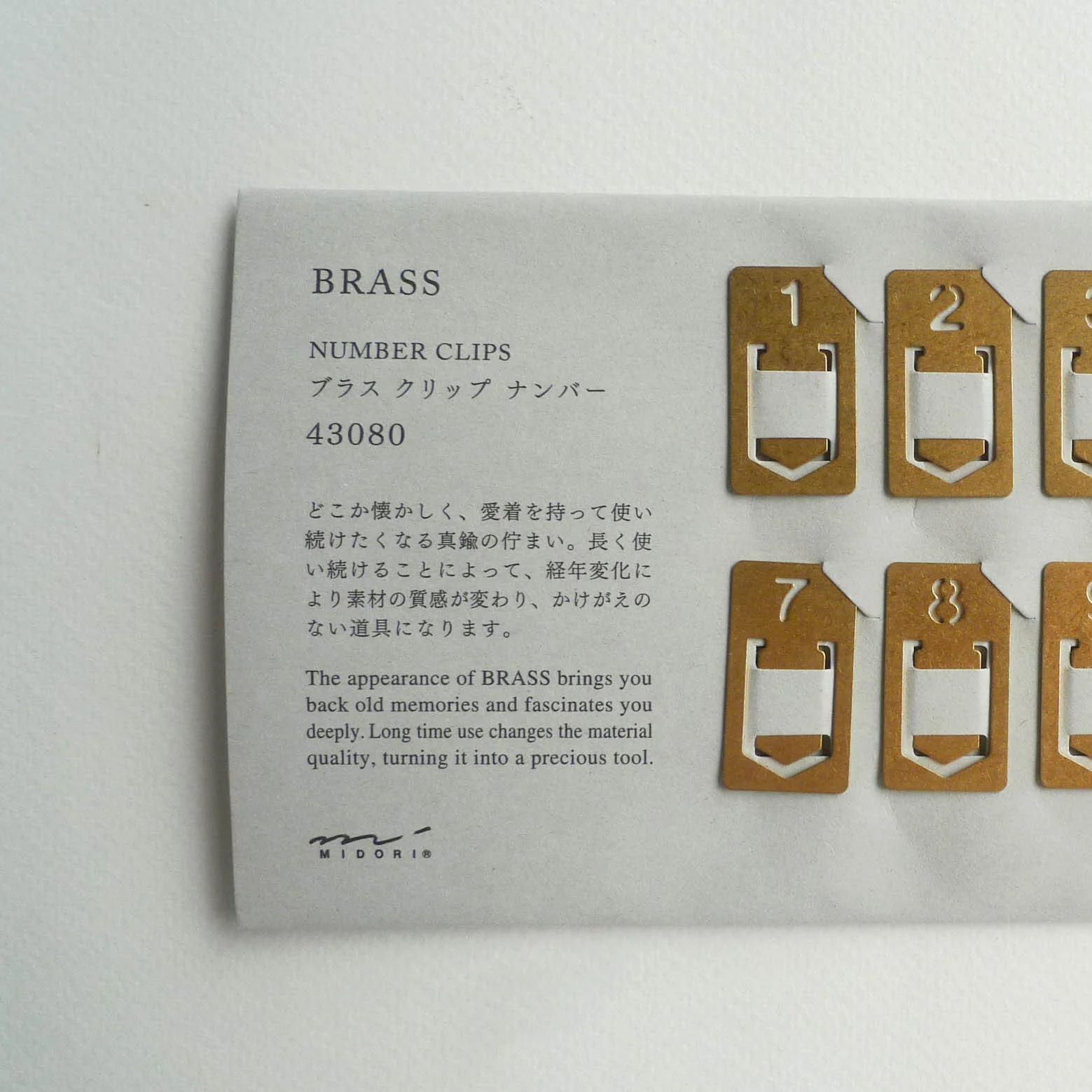 Brass Number Clips - Image 5