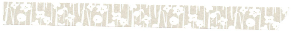 Tentosen x Classiky Washi Tape: Small Flower - Image 3
